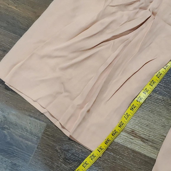 Bcbg maxazria brandy wide leg pleated flowing tan pants nwt - Picture 3 of 9